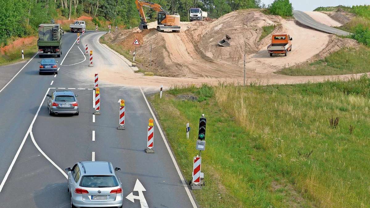 Witzelroda: B 19 bei Barchfeld bleibt bis Oktober halbseitig gesperrt