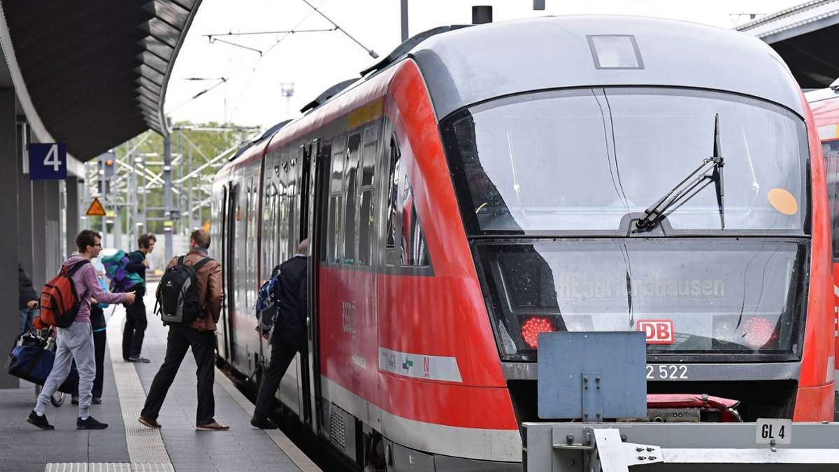 Thüringen: Längere Fahrtzeiten im Regionalverkehr zwischen Erfurt und Weimar