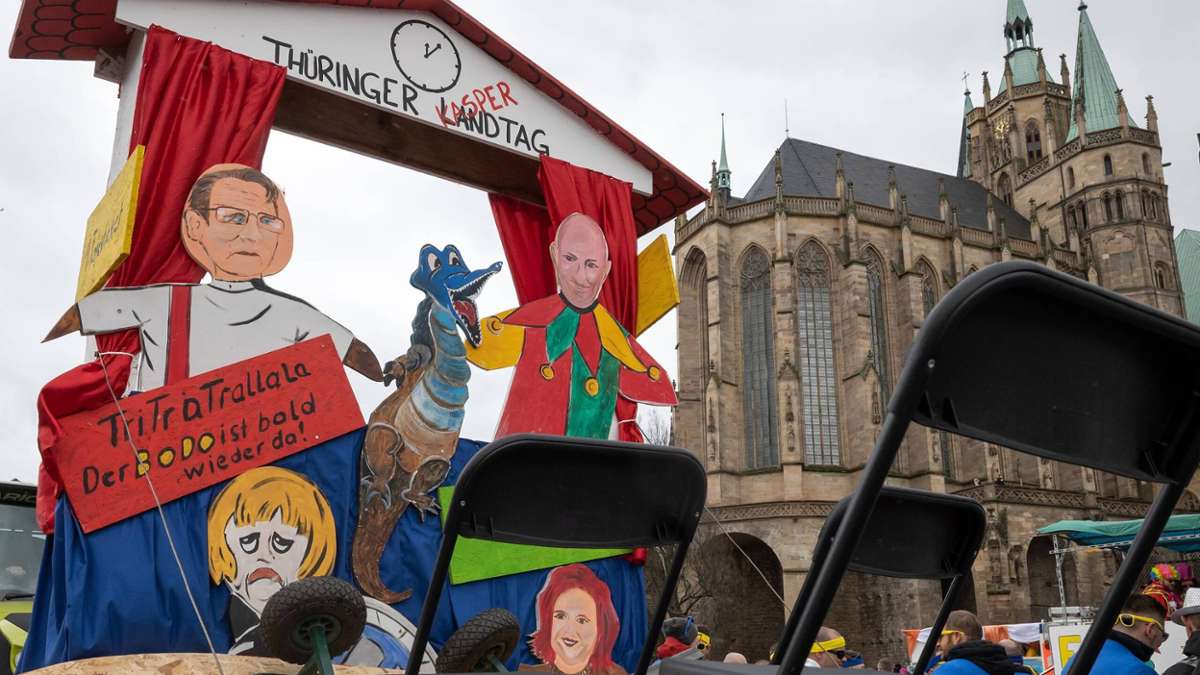 Thüringen: Nach Wasungen sagt auch Karnevalsumzug Erfurt ab