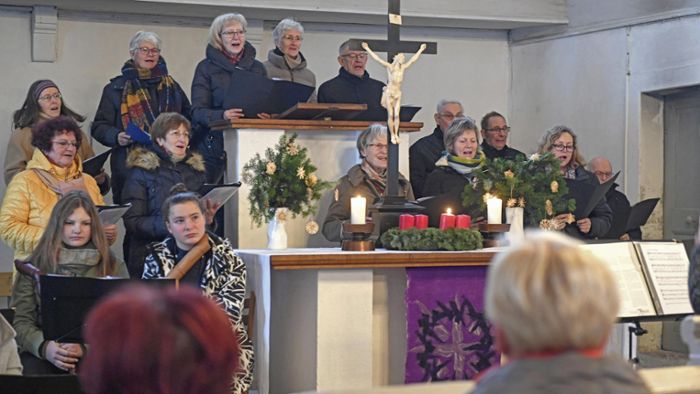 Adventskonzert: Kirchenchor singt dank der Ökumene