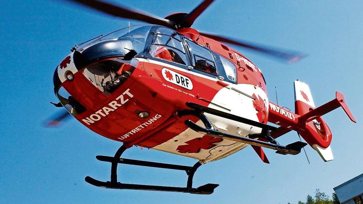 Hildburghausen: Nach Sturz: Hubschrauber bringt verletztes Kind in Klinik