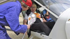 Aero-Club fliegt Engel  für  Kinderhospiz-Aktion ins Vogtland