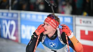 Wintersport: Biathlet Doll schreibt WM-Medaille im Verfolgungsrennen ab
