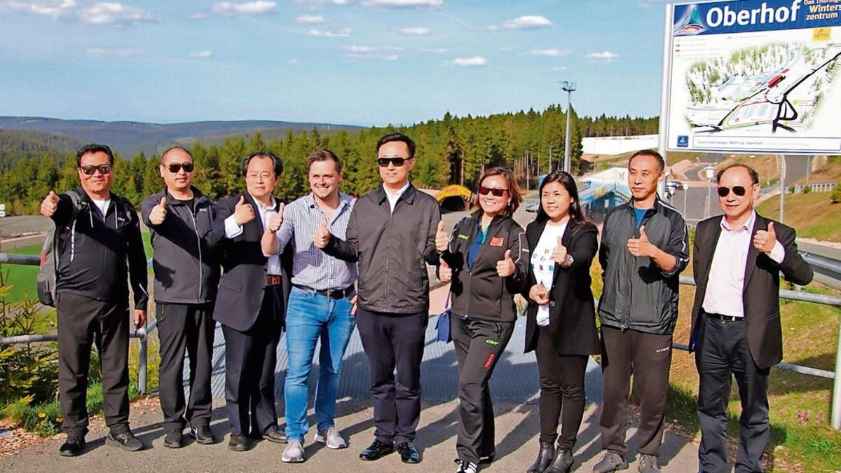 Suhl/ Zella-Mehlis: Oberhof wird Vorbild für die Winterspiele in Peking