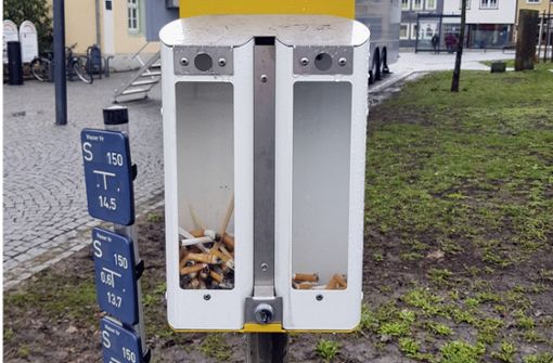 Der Automat am Wetzlarer Platz. Es ist einer von fünf in der Stadt. Foto: Jessie Morgenroth