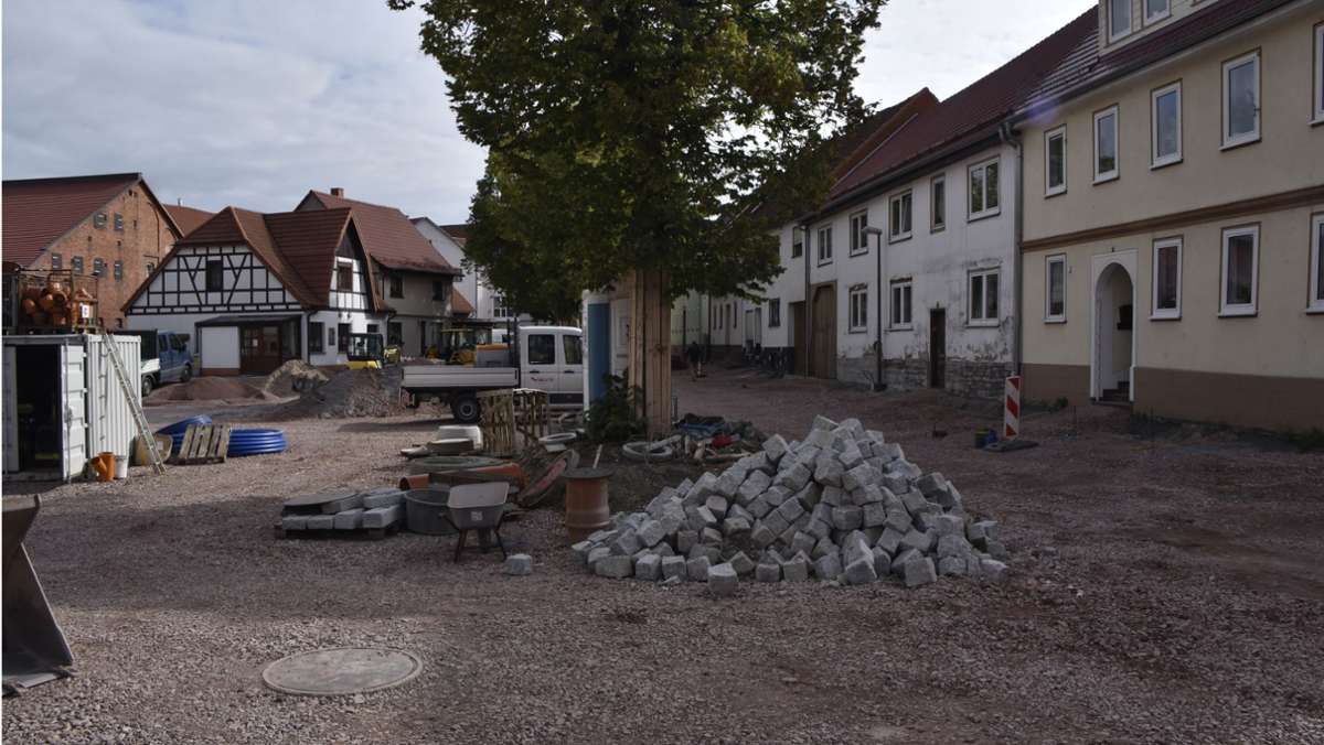 Kaltennordheimer Altstadt: Neumarkt nimmt nach und nach Gestalt an