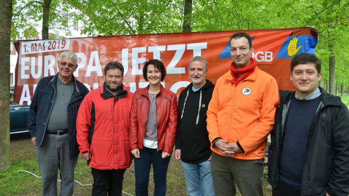 Politischer Frühschoppen zum 1. Mai in Meiningen