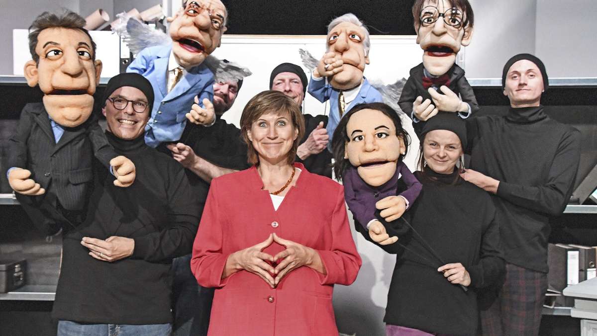 Premiere im Theater Arnstadt: Die Bundes-Puppen sind los