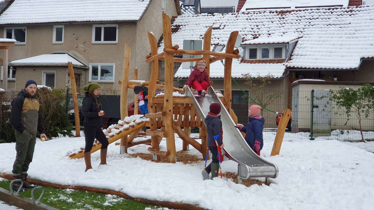 Pizzaofen bis Windrad: Spielplatz mit allen Schikanen in Breitenbach