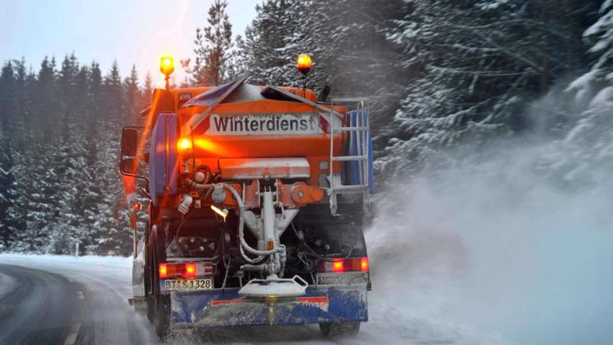 Thüringen: Schneezäune und Salzlager - Winterdienst ist gerüstet