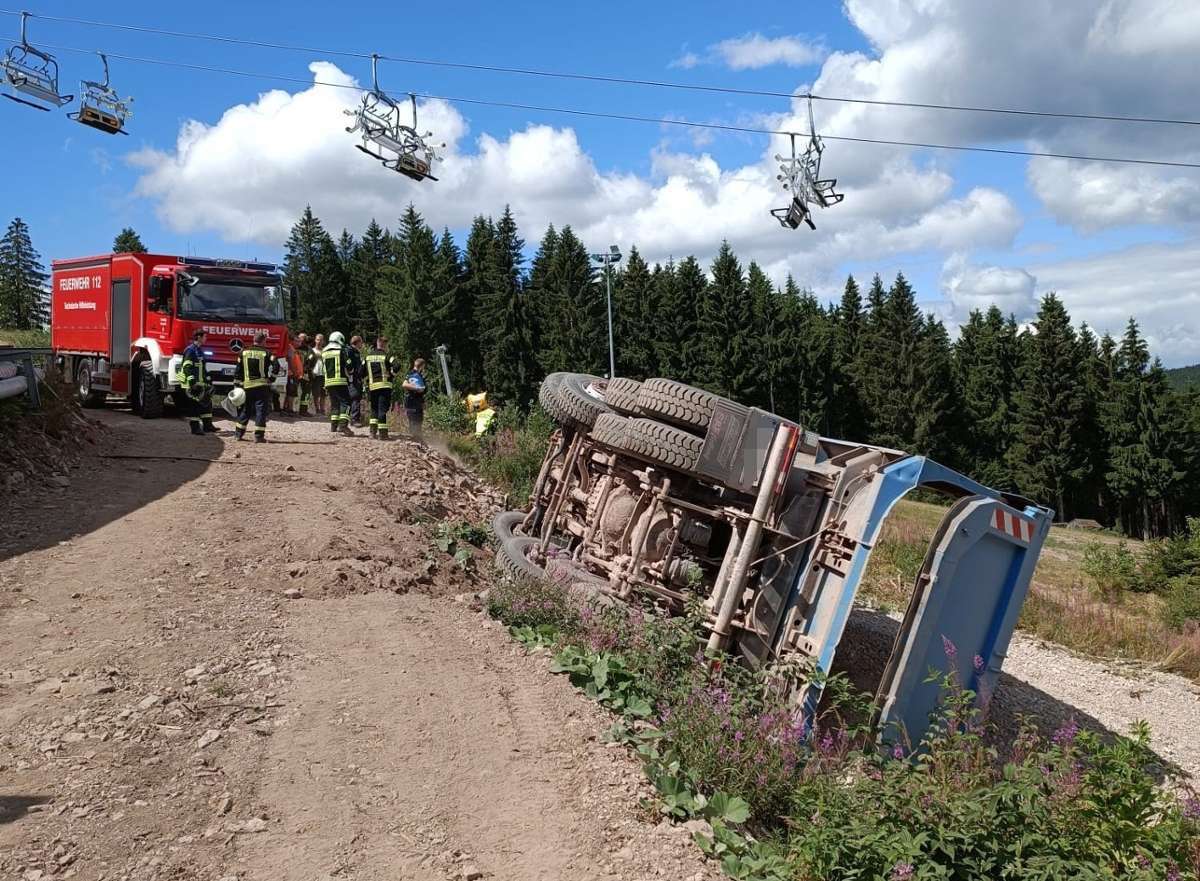 Unfall an der Bobbahn in Oberhof.