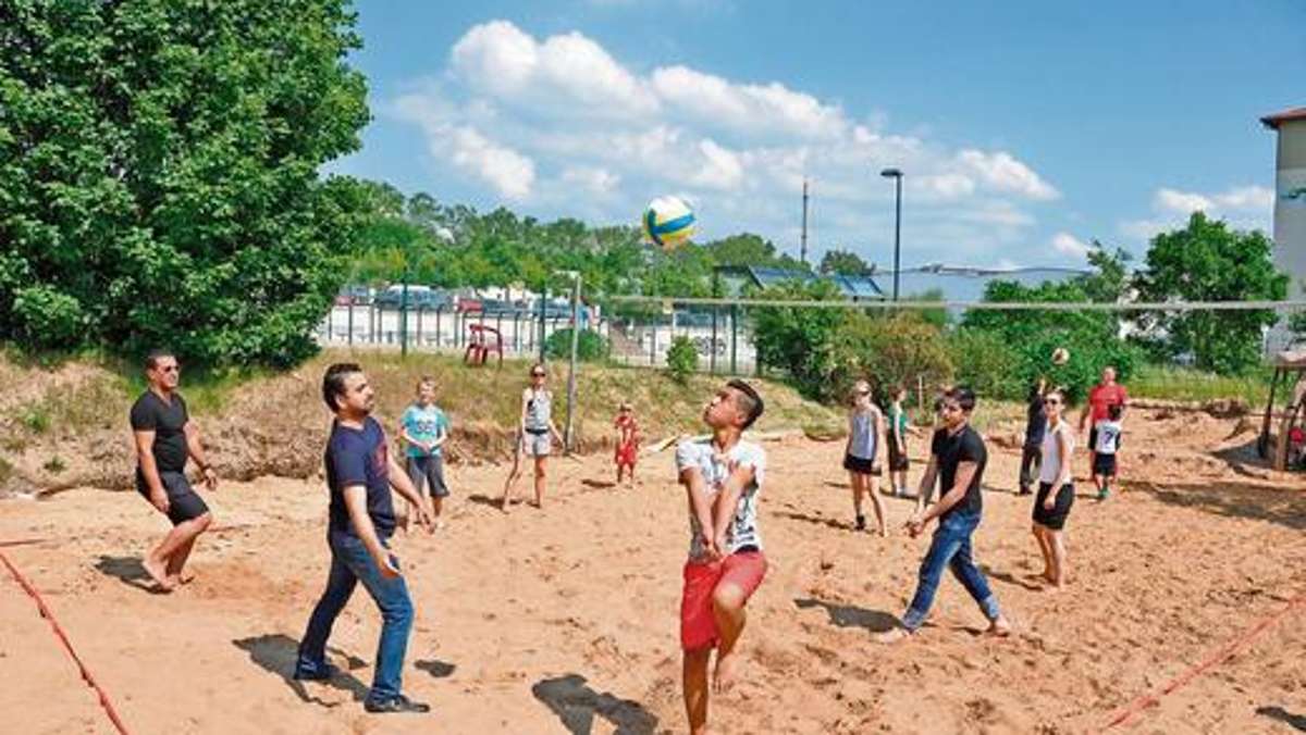 Meiningen: Beachvolleyball Am Berg: Spaß auch ohne Strand