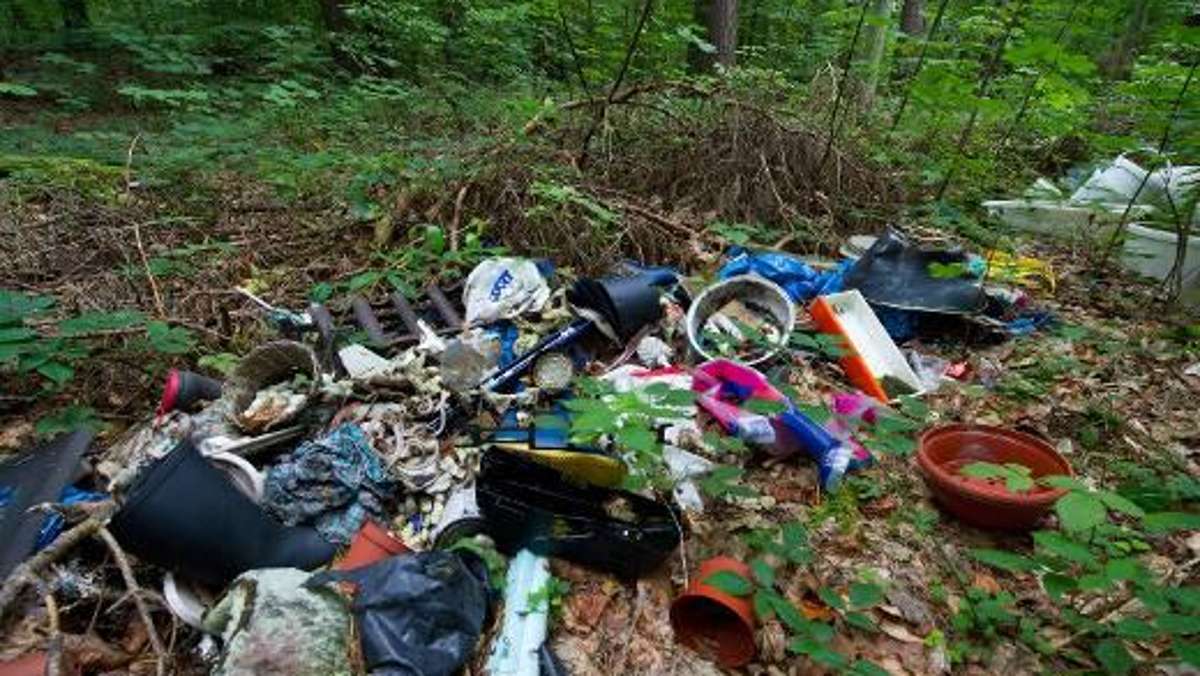 Thüringen: Wenn Wälder und Parks zur Müllkippe werden
