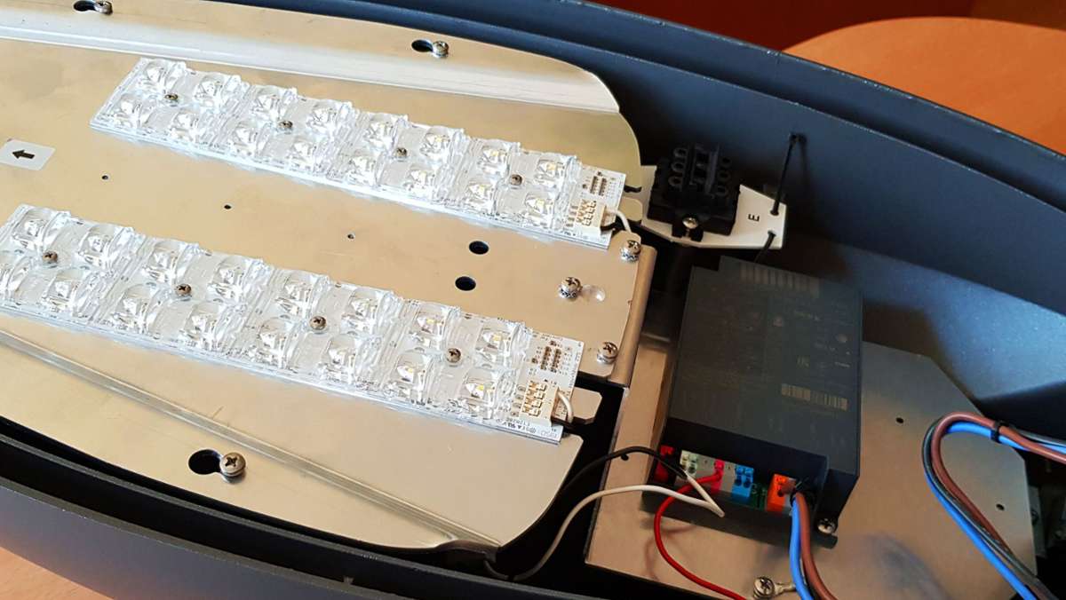 Schmalkalden: LED ersetzt Natriumdampf