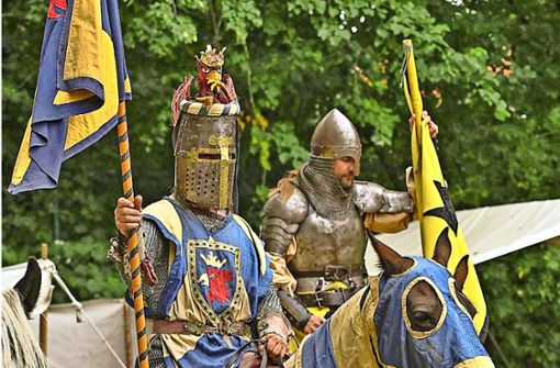 Ritter messen ihre Kräfte bei Turnieren. Foto: jonasjaromir/jonasjaromir