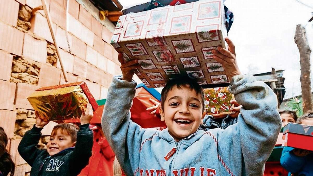 Meiningen: Schuhkartons bringen Weihnachtsglück