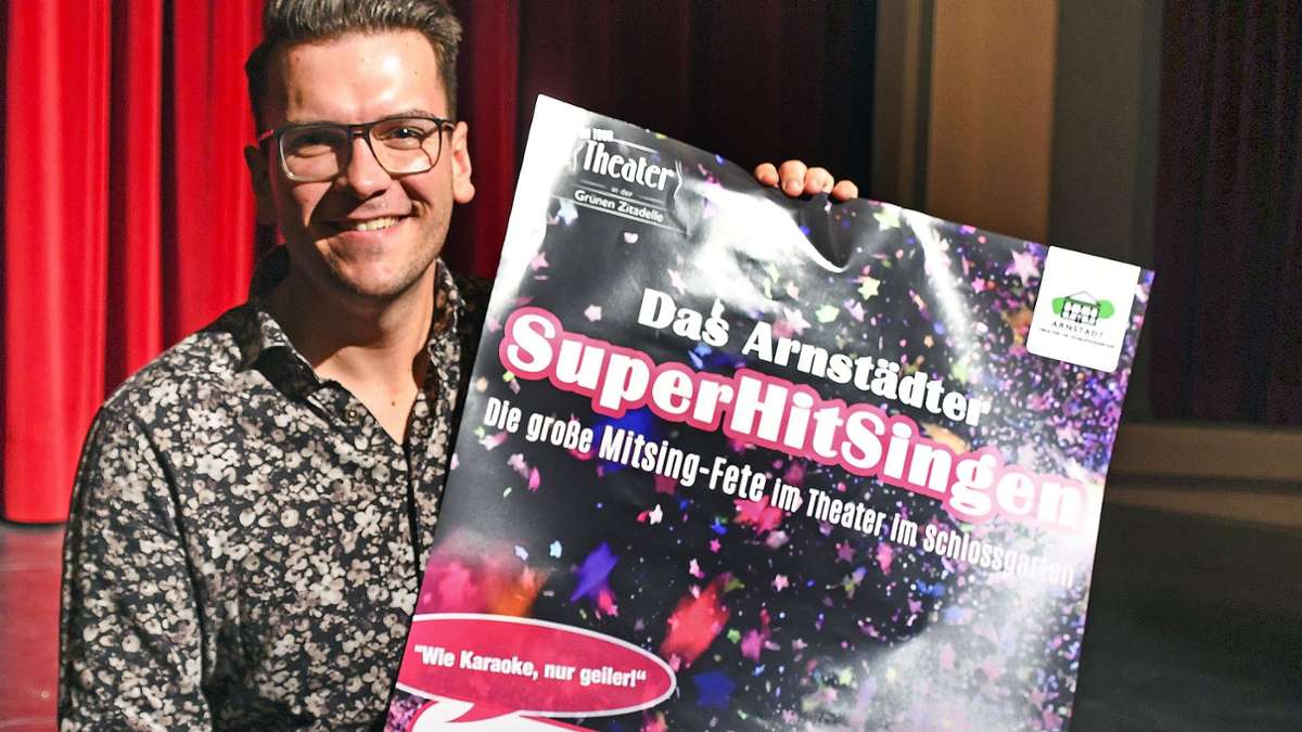 Mitmachen ist Pflicht: Super-Hit-Singen feiert Premiere in Arnstadt