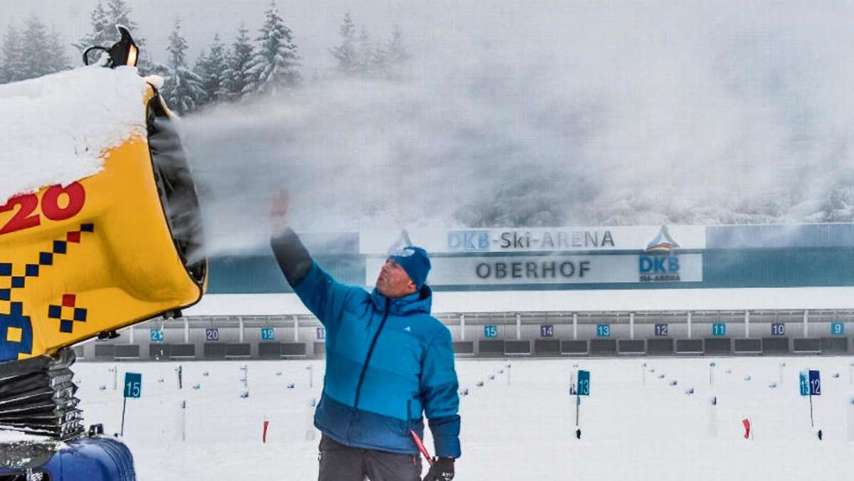 Regionalsport: Oberhof rüstet sich für das Biathlon-Fest