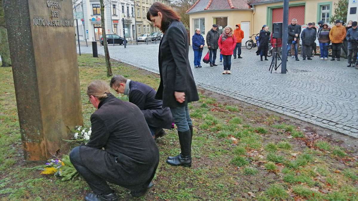 Am Wetzlarer Platz: Ilmenauer gedenken der Opfer des Nationalsozialismus