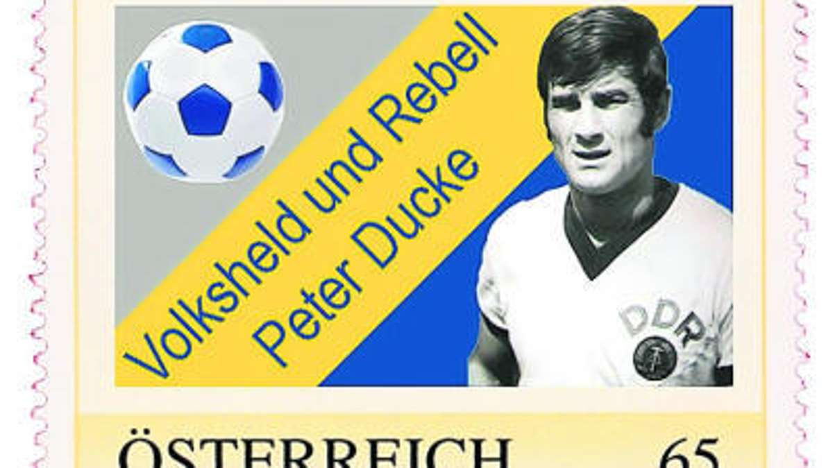 Meiningen: Fußball, Peter Ducke und die Briefmarken