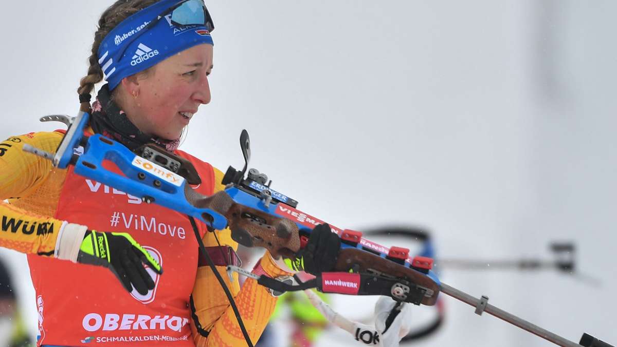 Biathlon, Weltcup in Oberhof: Preuß Zweite im Massenstart