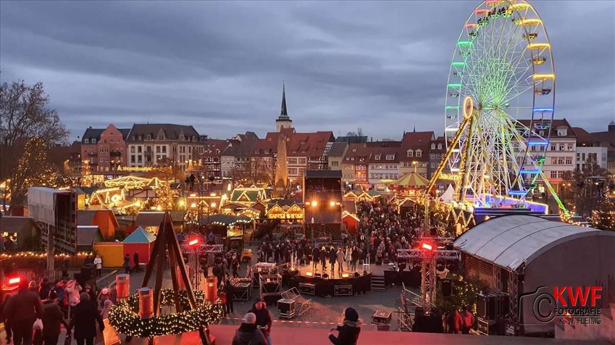 Erfurt: Thüringer Weihnachtsmärkte: Keine Gefährdungshinweise, aber abstrakte Bedrohungslage