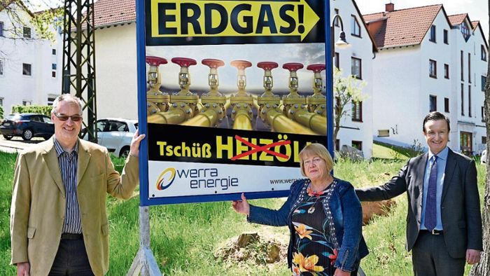 Startschuss für Erdgas in Kaltenborn