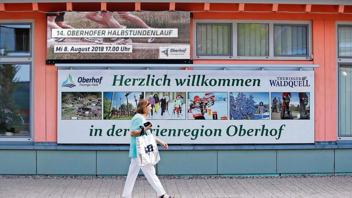 Oberhof: Bewegte Bilder als Blickfang