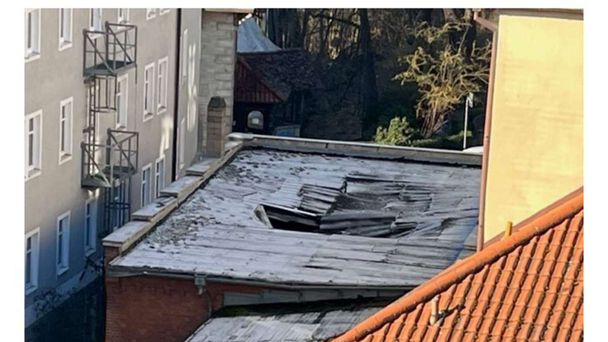 Fall für Denkmalschutz: Dachschaden an früherem Wasserwerk