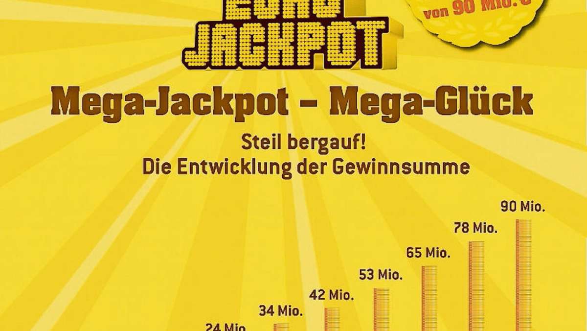 Thüringen: 90 Millionen Euro im Jackpot: Wir verlosen Spielscheine