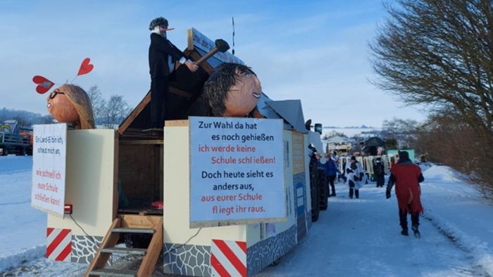 Umzug in Frankenheim: Giesder-Wagen ist dabei