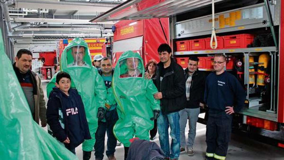 Meiningen: Zu Besuch bei der Feuerwehr