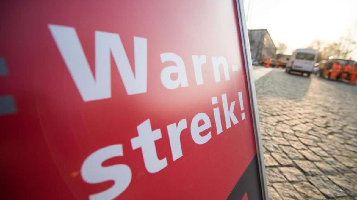 Eisenach: Die Maschinen stehen still: Warnstreik bei Zuliefer Autotest in Eisenach