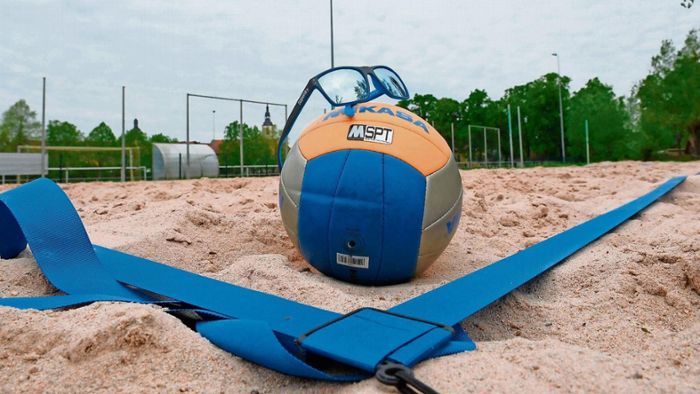 Römhild: Endlich eigener Strand für Römhilder Volleyballer