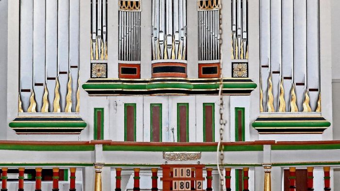 Hofmann-Orgel erklingt in alter Schönheit