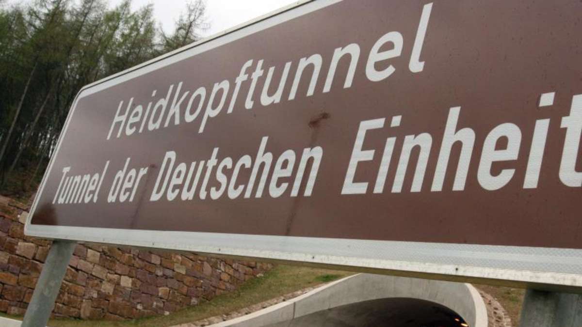 Thüringen: Technische Störung: Heidkopftunnel bleibt zwei Tage dicht