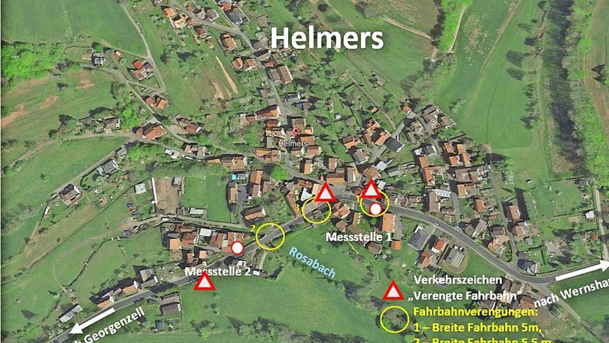 Helmers: Benzinrasenmäher röhrt auf der Dorfstraße