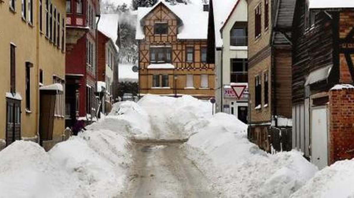 Schmalkalden: Schneesturm und Kritikhagel