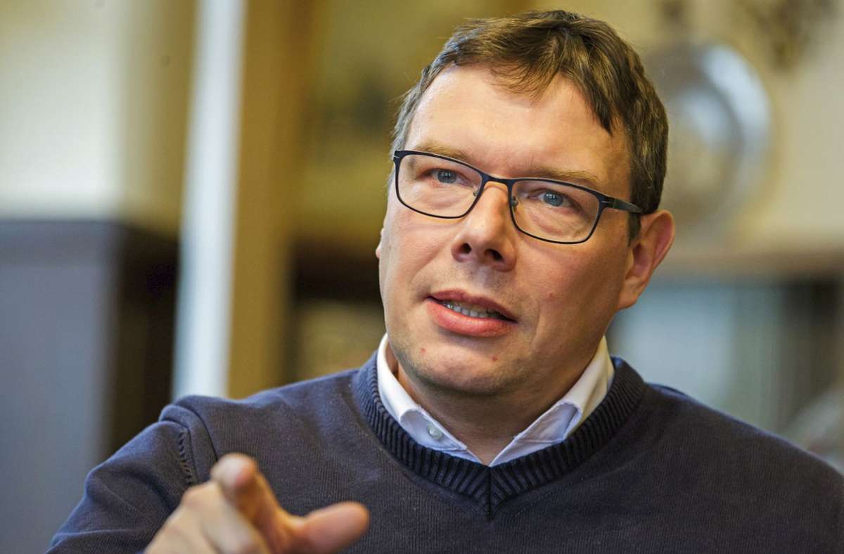 Thomas Kaminski ist seit 2006 Bürgermeister in Schmalkalden. Foto: /Sascha Willms