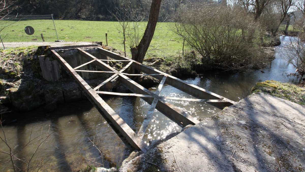 Brückenbauprojekt in Schwarza: Alu statt Stahl