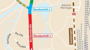 Bernhardstraße ist ab Montag gesperrt