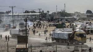 Nahost: Ansturm auf Hilfsgüter in Gaza - Armee schießt auf Gruppe