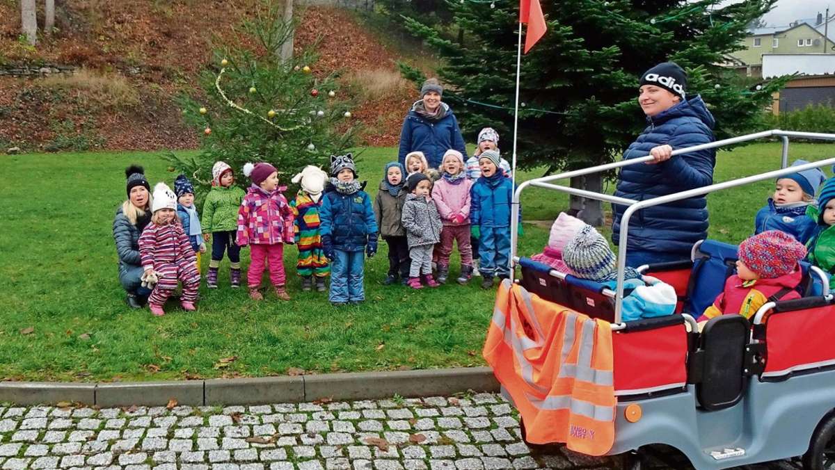 Ilmenau: Orte der Landgemeinde in Adventsstimmung - Altenfelder Kinder aktiv dabei