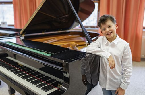 Justus Schneider hat bei „Jugend musiziert“ am Klavier einen ersten Preis erspielt. Am Sonntag ist er im CCS zu hören. Foto: Louis Czauderna