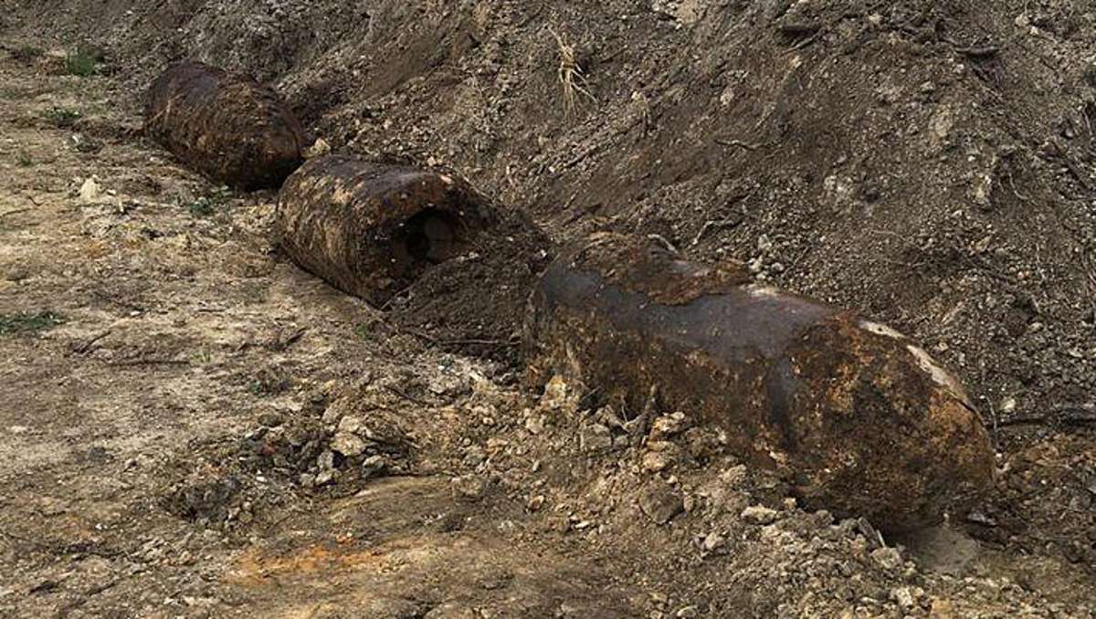 Bad Klosterlausnitz: Mehrere Minenbomben gefunden - Sperrung der A 4 wegen Entschärfung