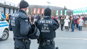 Sonneberg: 700 Leute protestierten  