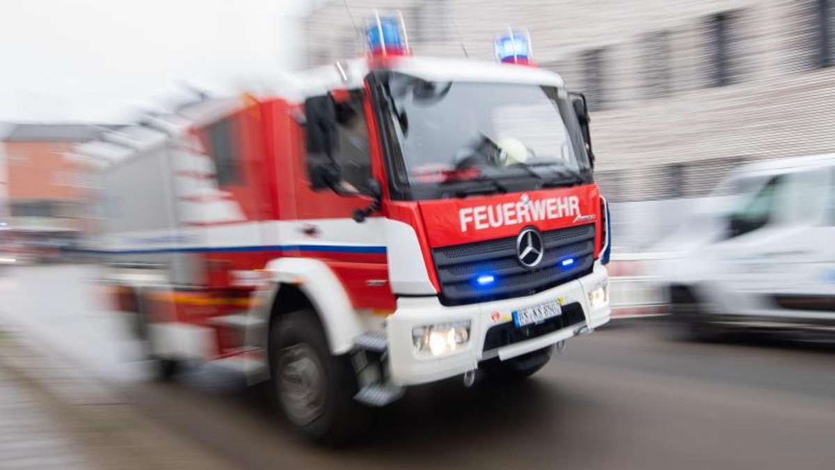Bad Salzungen: 61-Jähriger bei Brand in Gartenhaus verletzt