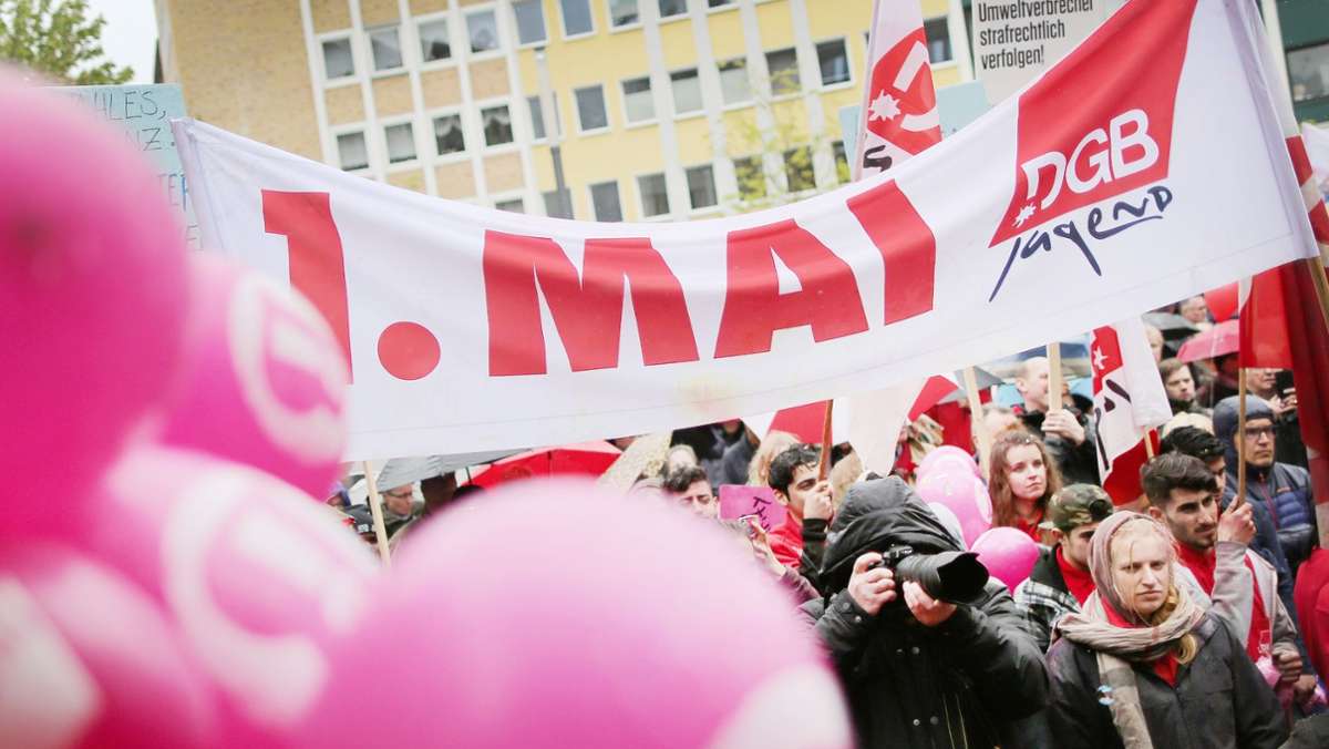 Gewerkschaften: Demos und Kundgebungen zum Tag der Arbeit in Thüringen