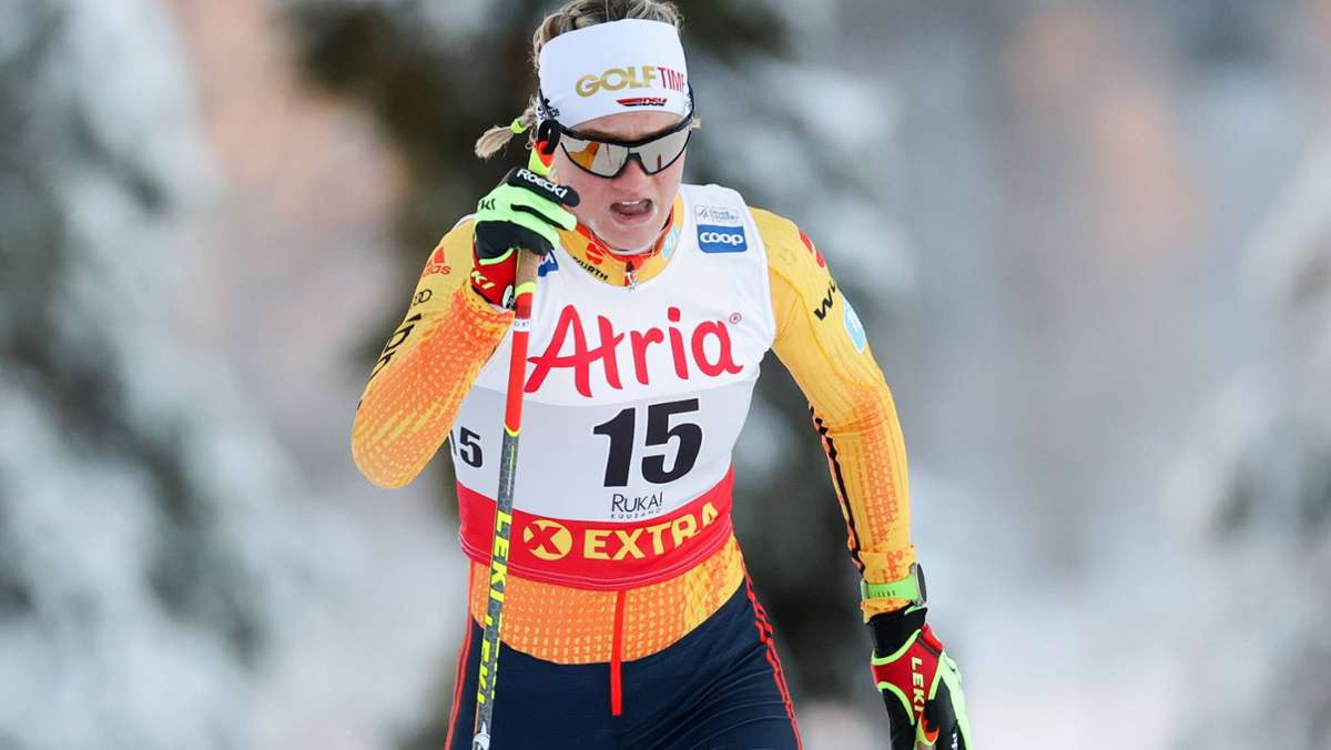 Nach dem Sturz beim Weltcup: Victoria Carl verpasst  die Tour de Ski