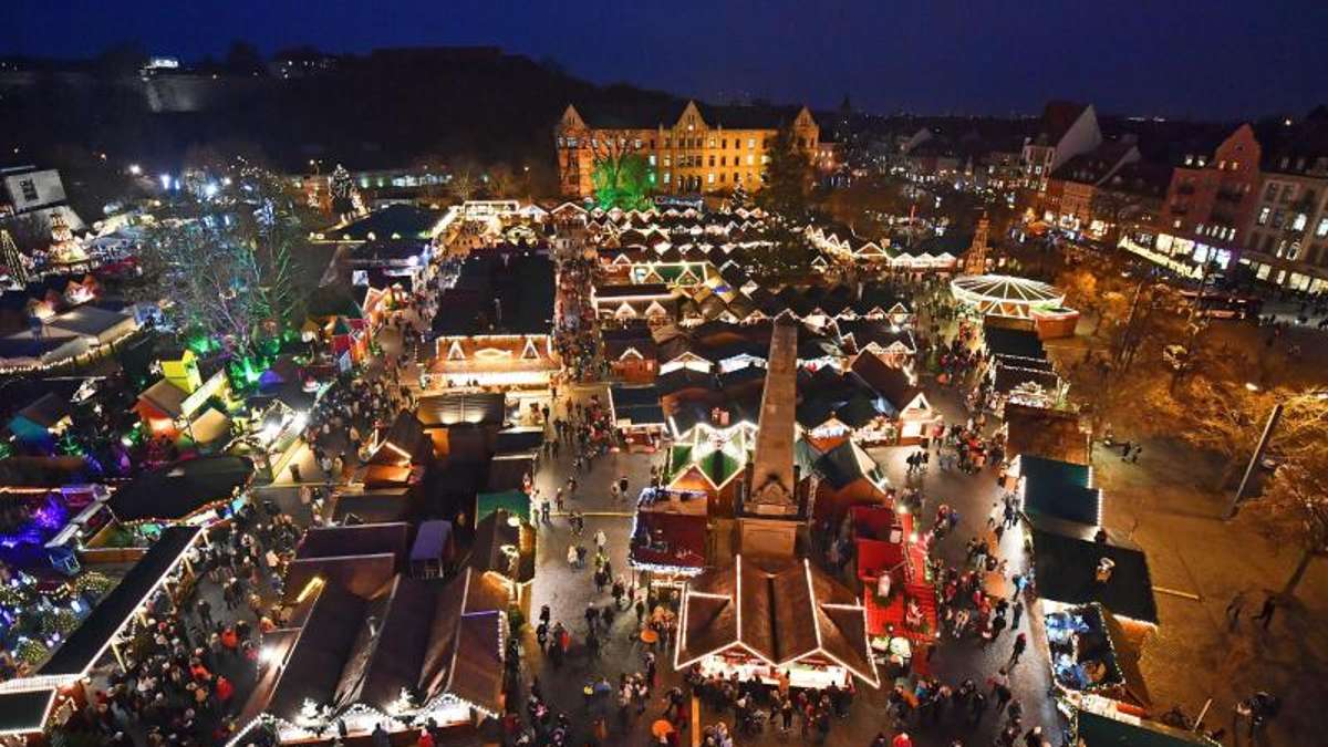 Thüringen: Internet-Abstimmung: Erfurter Weihnachtsmarkt unter fünf besten Europas